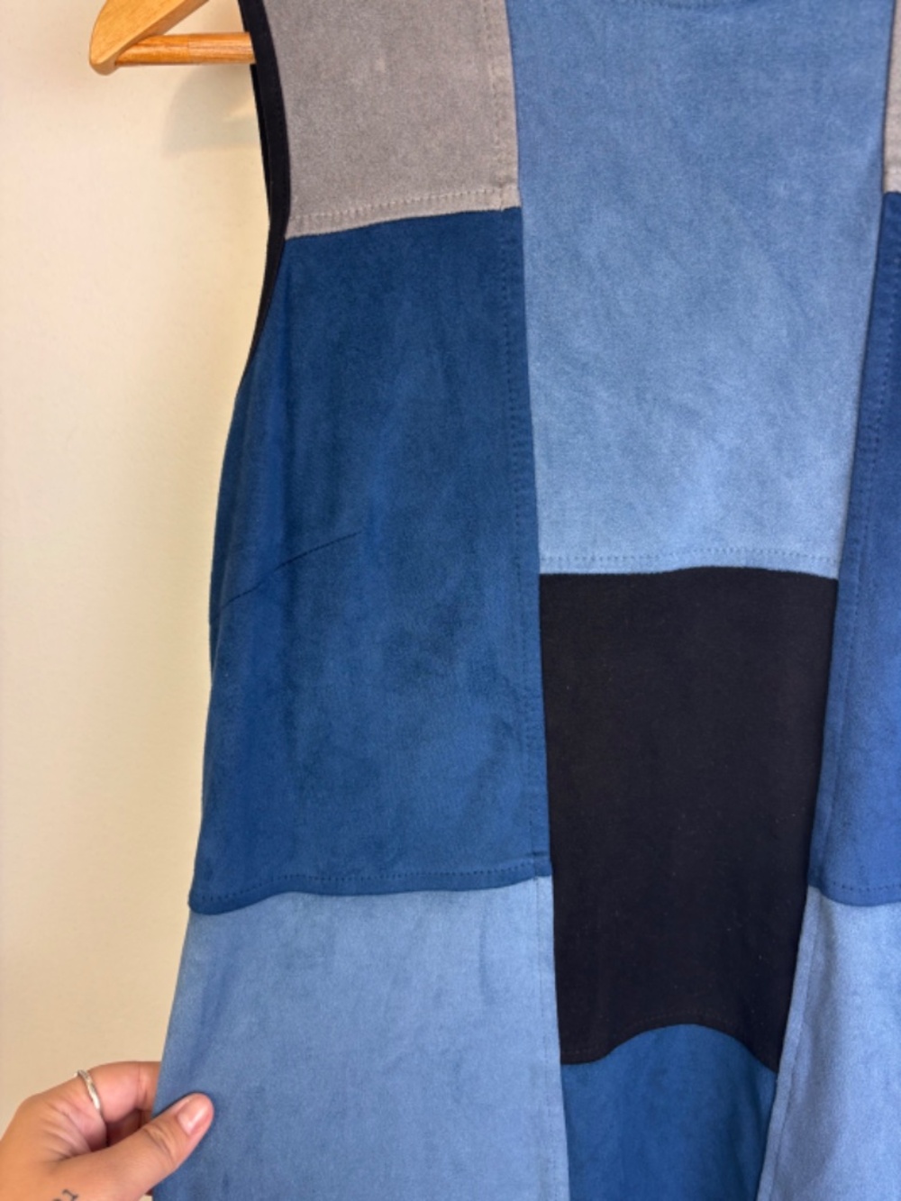 Sense Color Block 90s Mini Dress - Picture 3 of 5